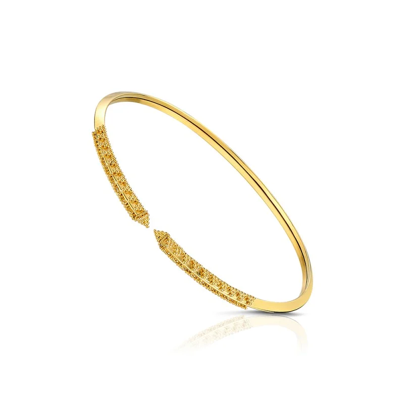 Damaskos Archaic 18K Gold Granulation Bracelet
