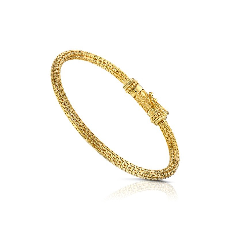 Damaskos Byzantine 18K Gold Woven Bracelet